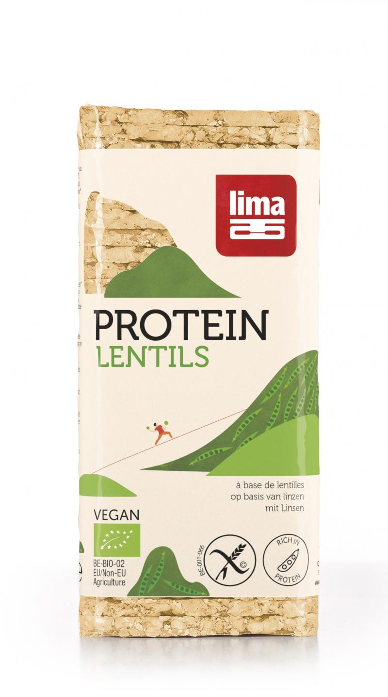 Lima Proteïne wafels linzen bio 100g